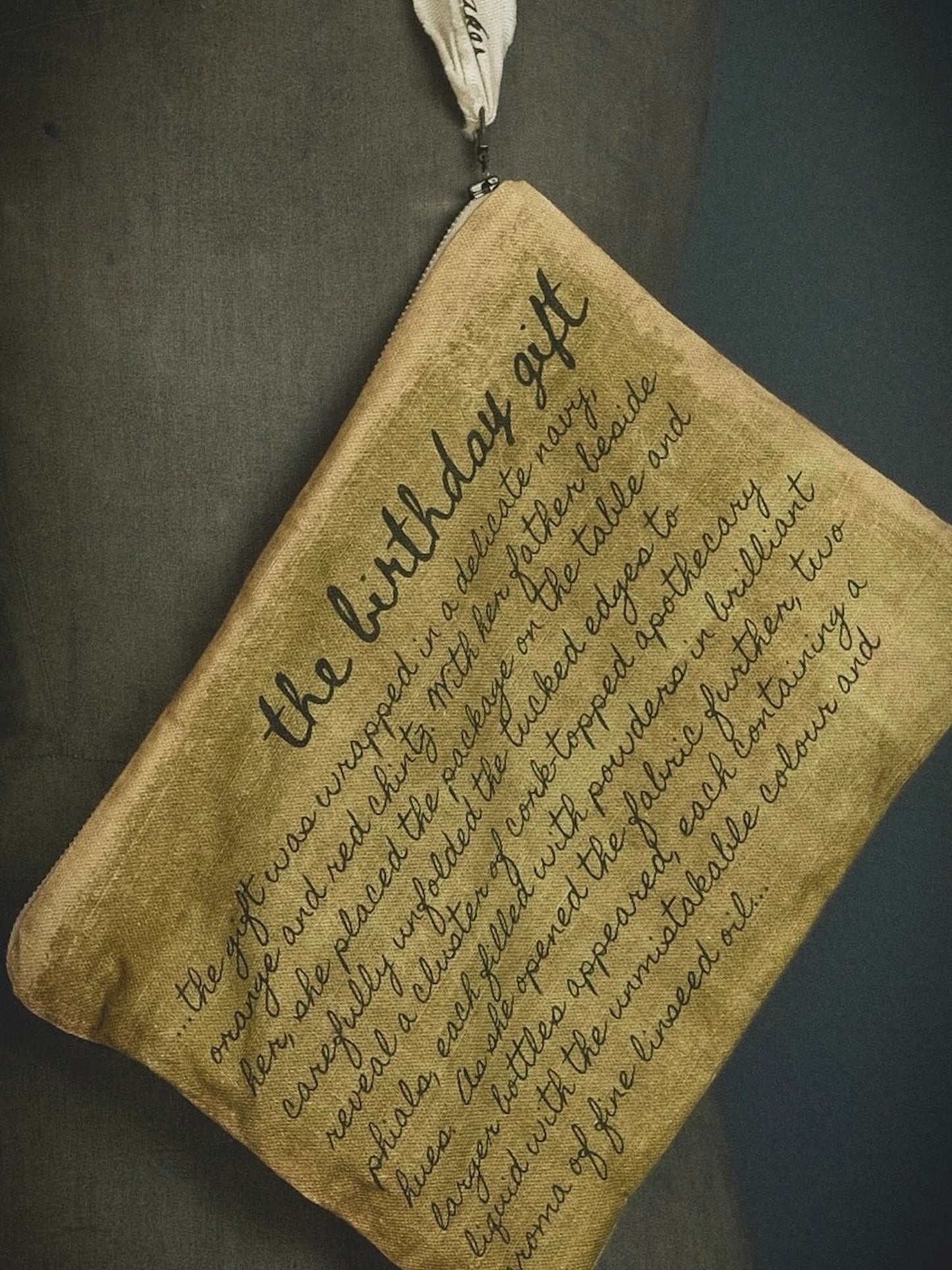 The Birthday Gift - Fabric Clutch