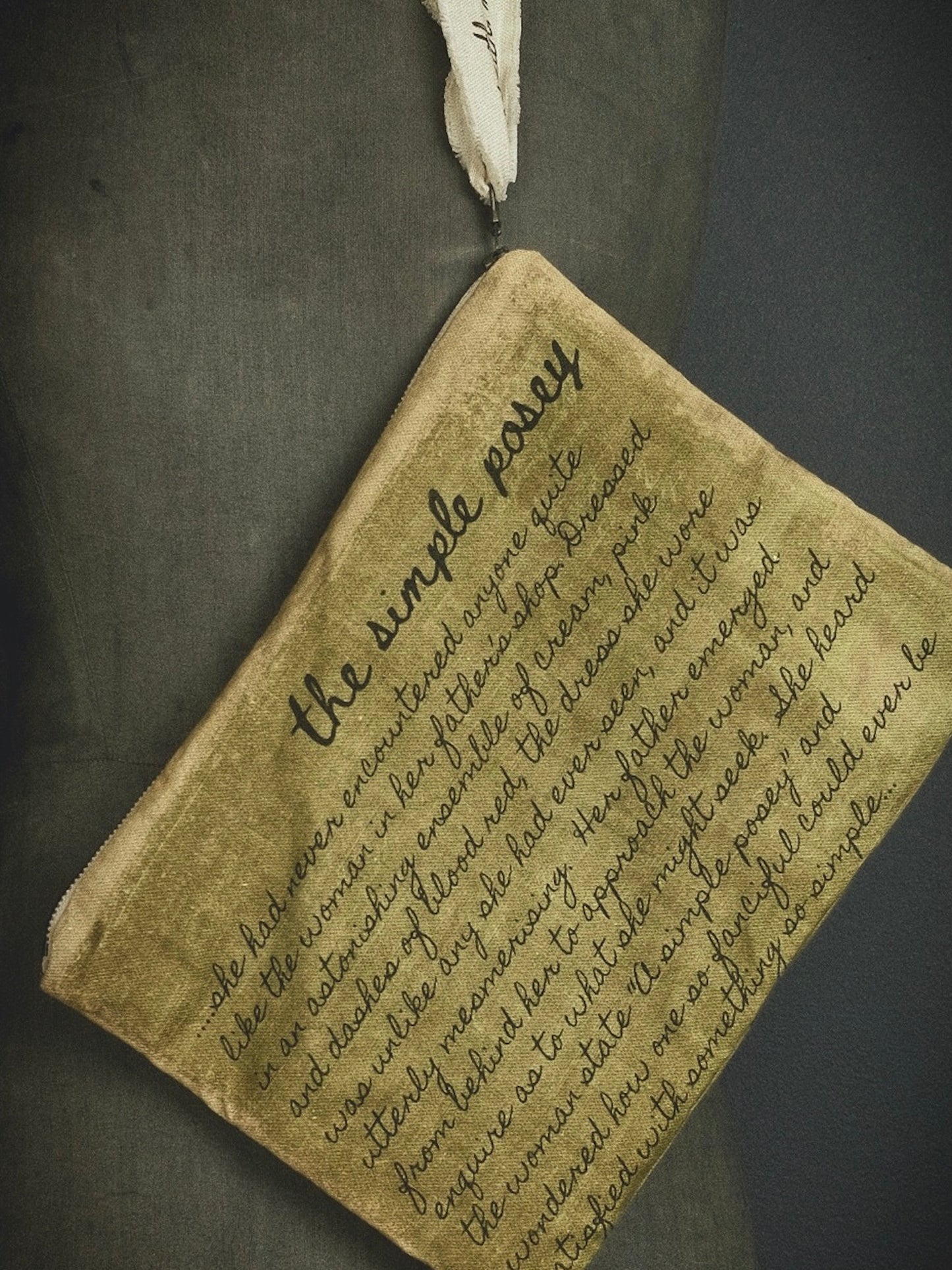 The Simple Posey - Fabric Clutch