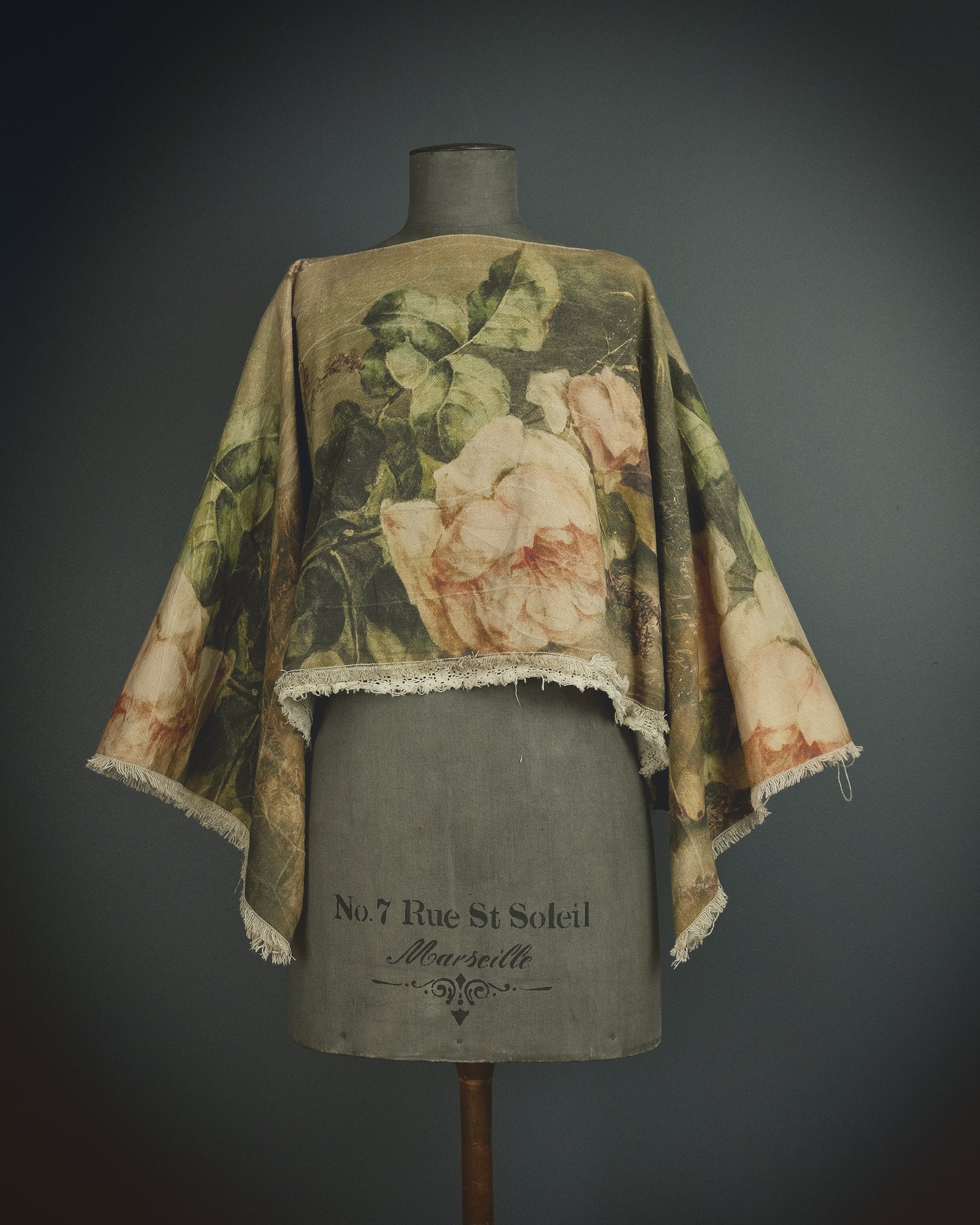 The Pink Peony - Low-waste Boxy Top