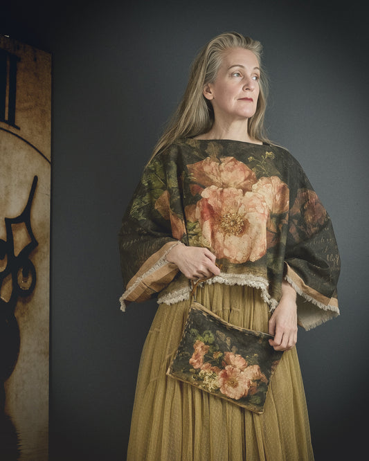 The Sealed Letter - Fabric Clutch