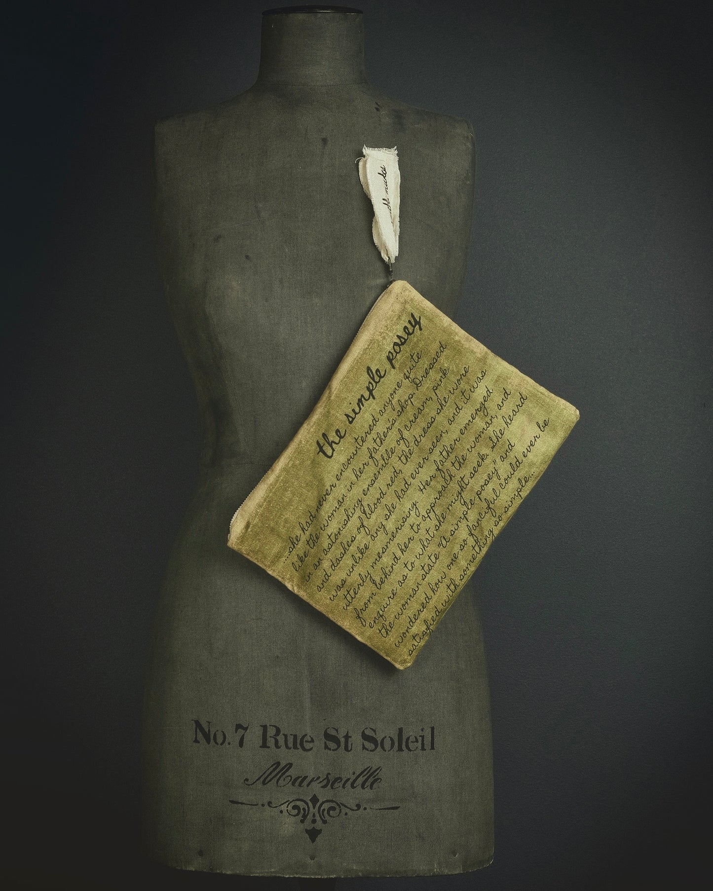 The Simple Posey - Fabric Clutch