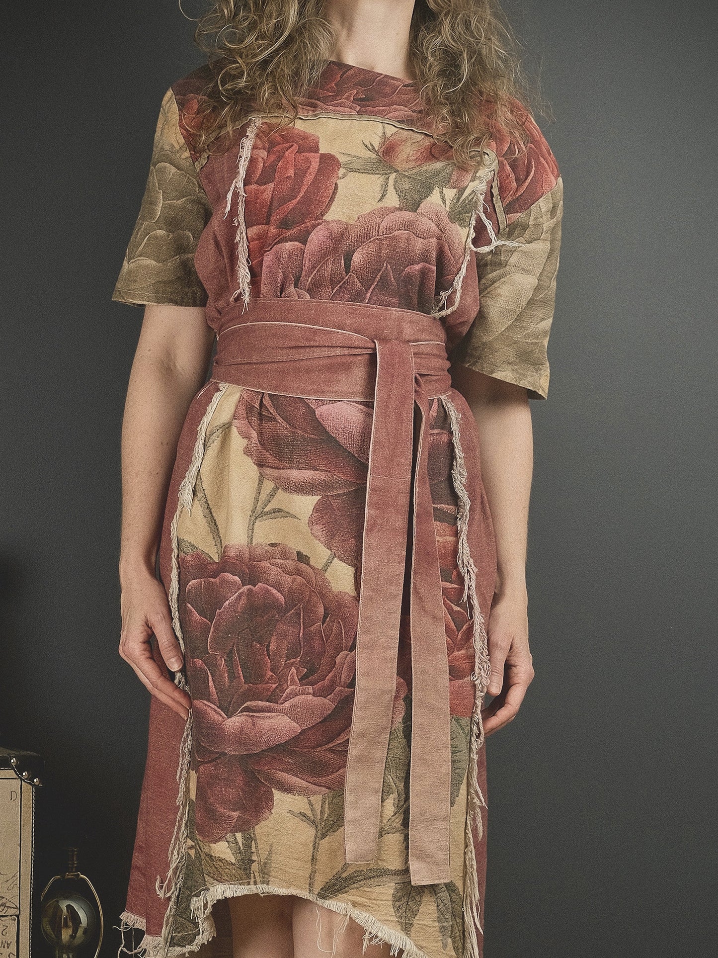 Bishop Rose - Dress + Headband + Clutch set