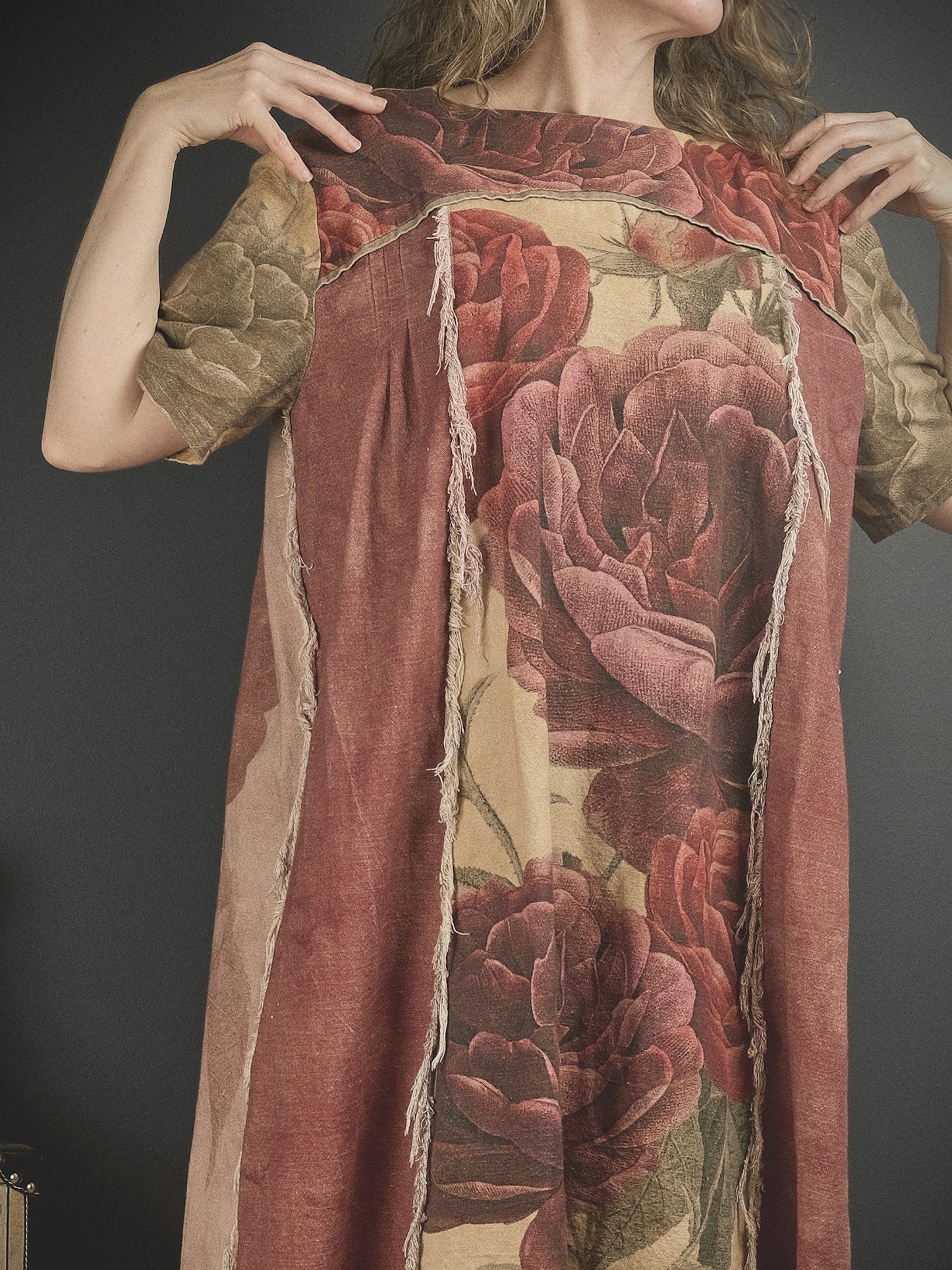 Bishop Rose - Dress + Headband + Clutch set