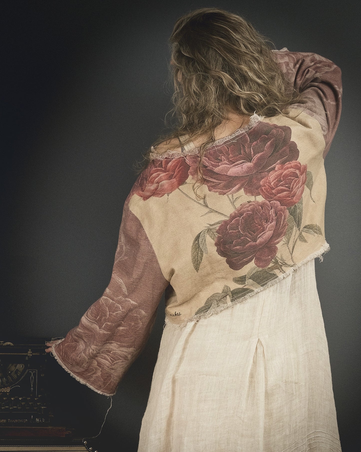 Bishop Rose - Reversible Jacket + Headband + Tote Bag set