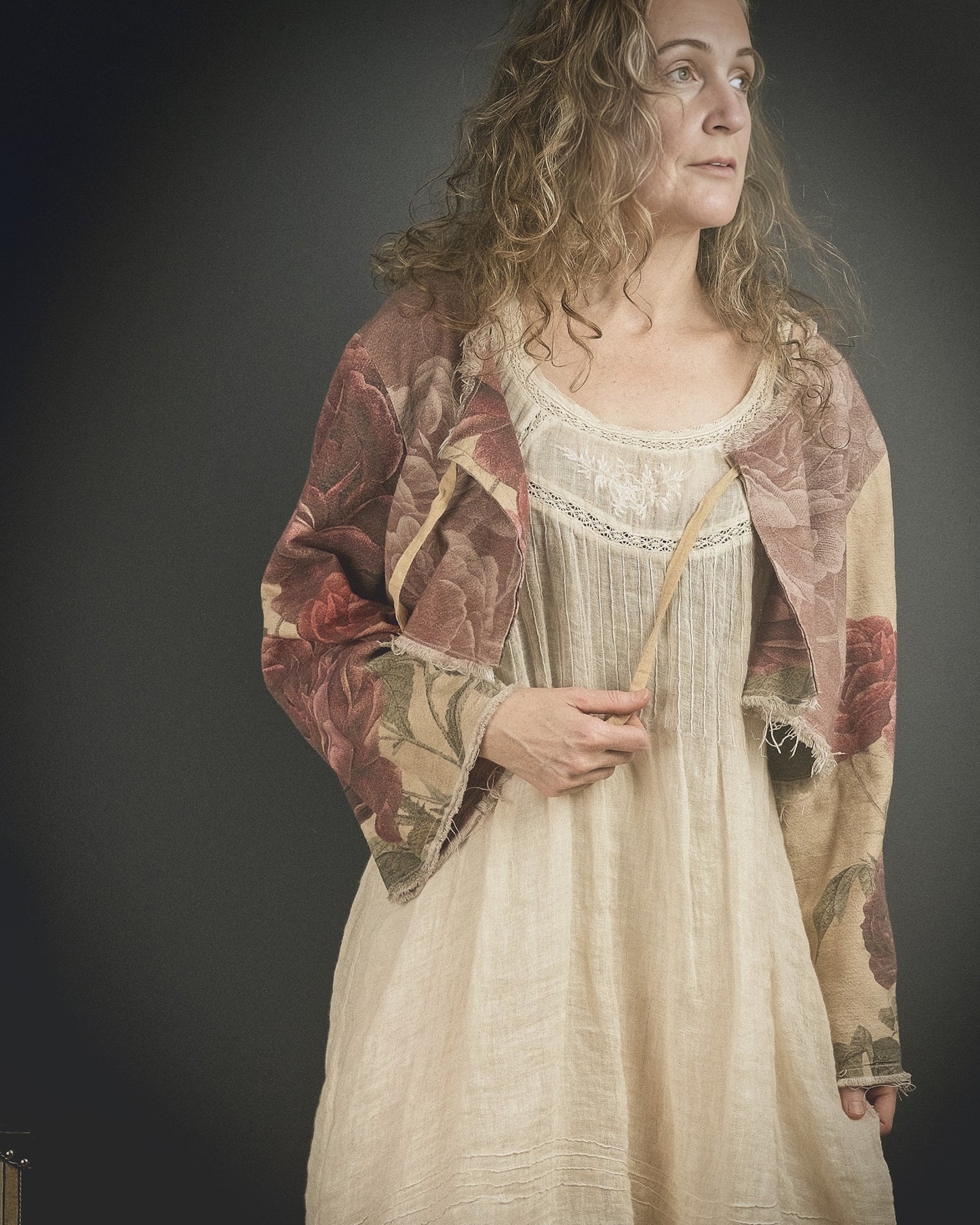 Bishop Rose - Reversible Jacket + Headband + Tote Bag set