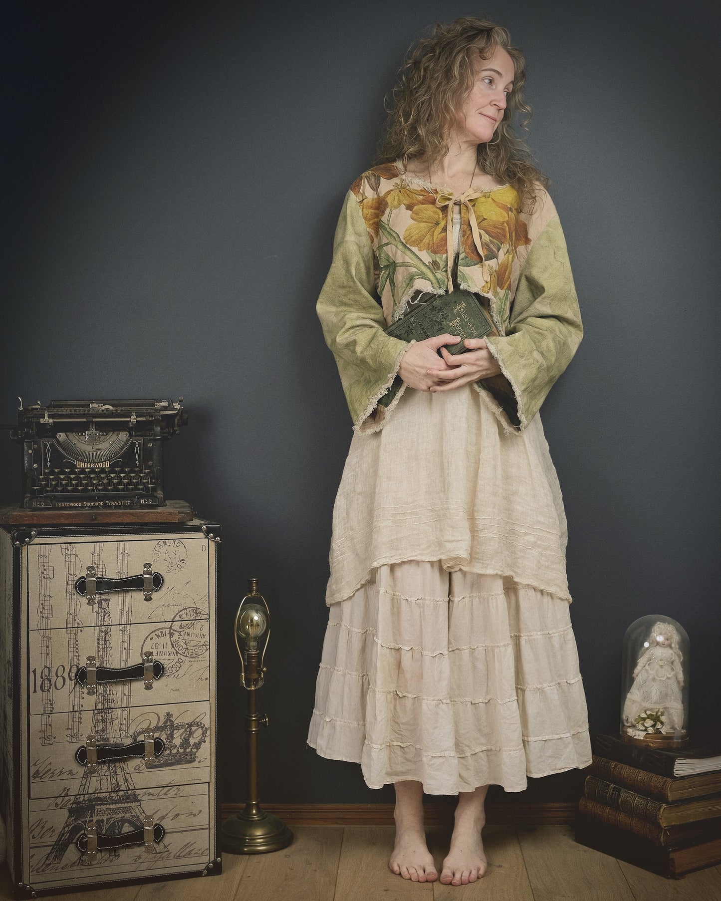 Common Wallflower - Reversible Jacket + Headband + Tote Bag set