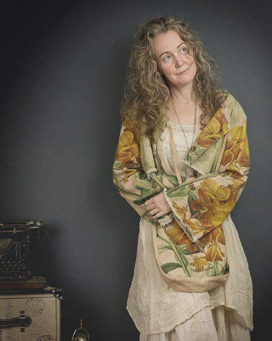 Common Wallflower - Reversible Jacket + Headband + Tote Bag set