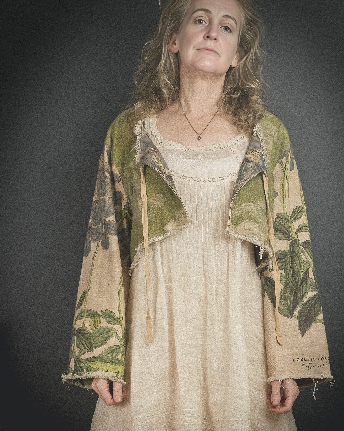 Wild Lobelia - Reversible Jacket + Headband + Tote Bag set