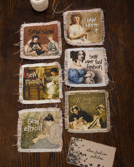 Slow Fashion Patches (Option 1)