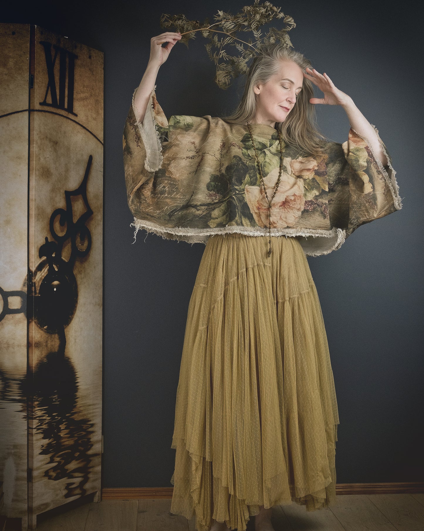 The Pink Peony - Low-waste Boxy Top