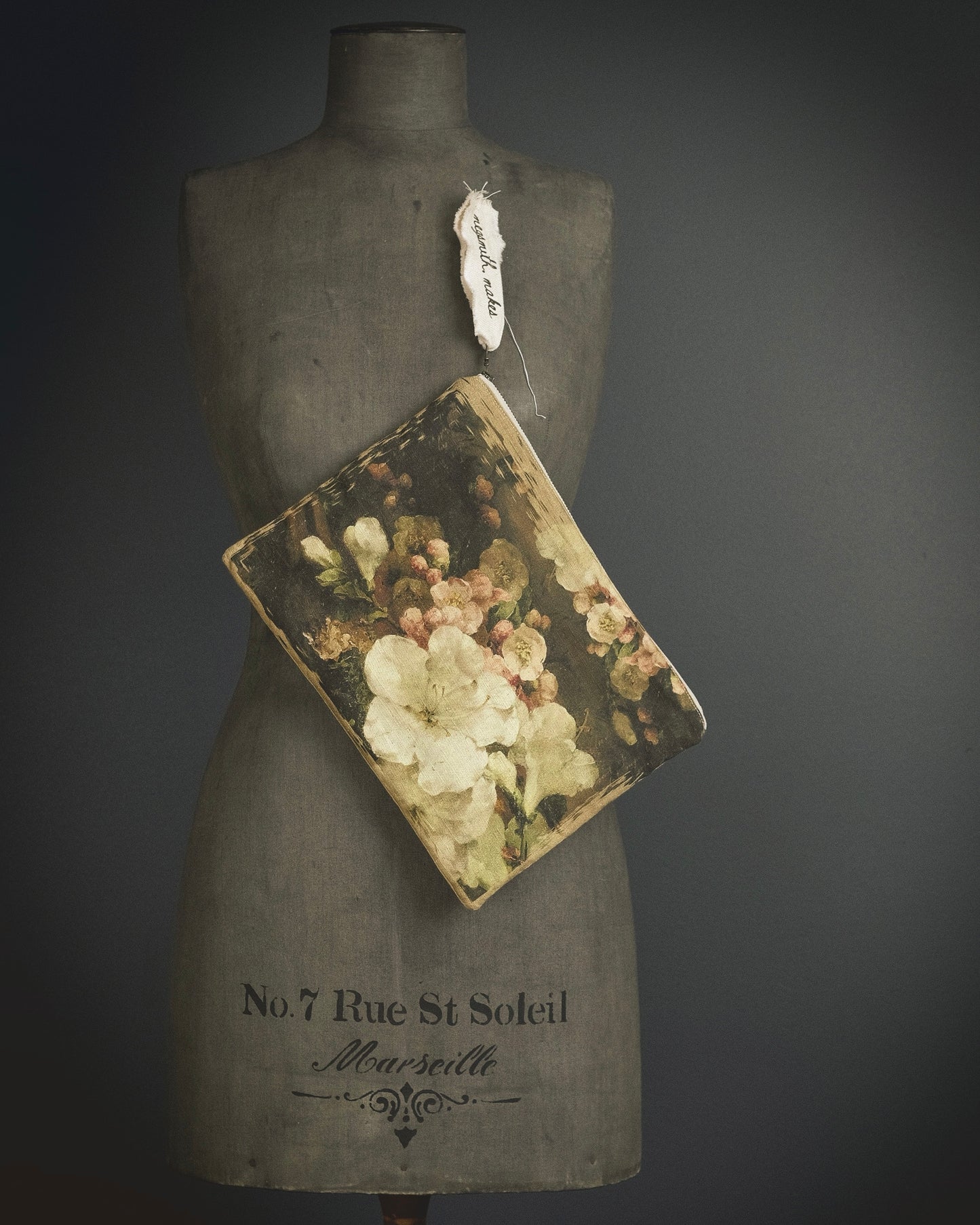 The Portrait Sitting - Fabric Clutch