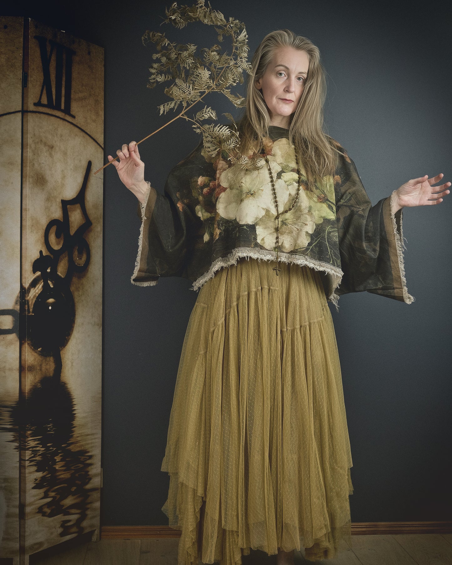 The Portrait Sitting - Low-waste Boxy Top