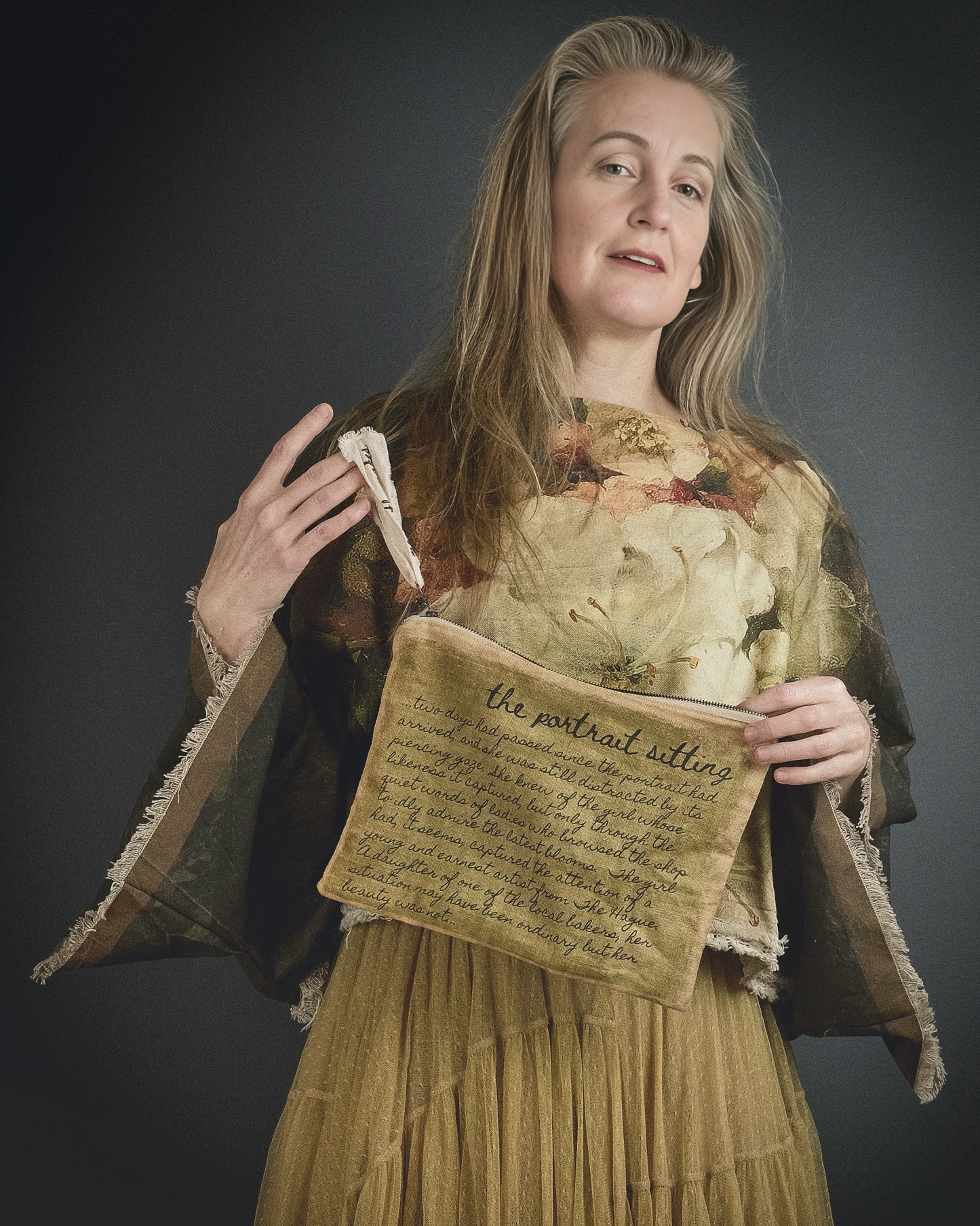 The Portrait Sitting - Low-waste Boxy Top