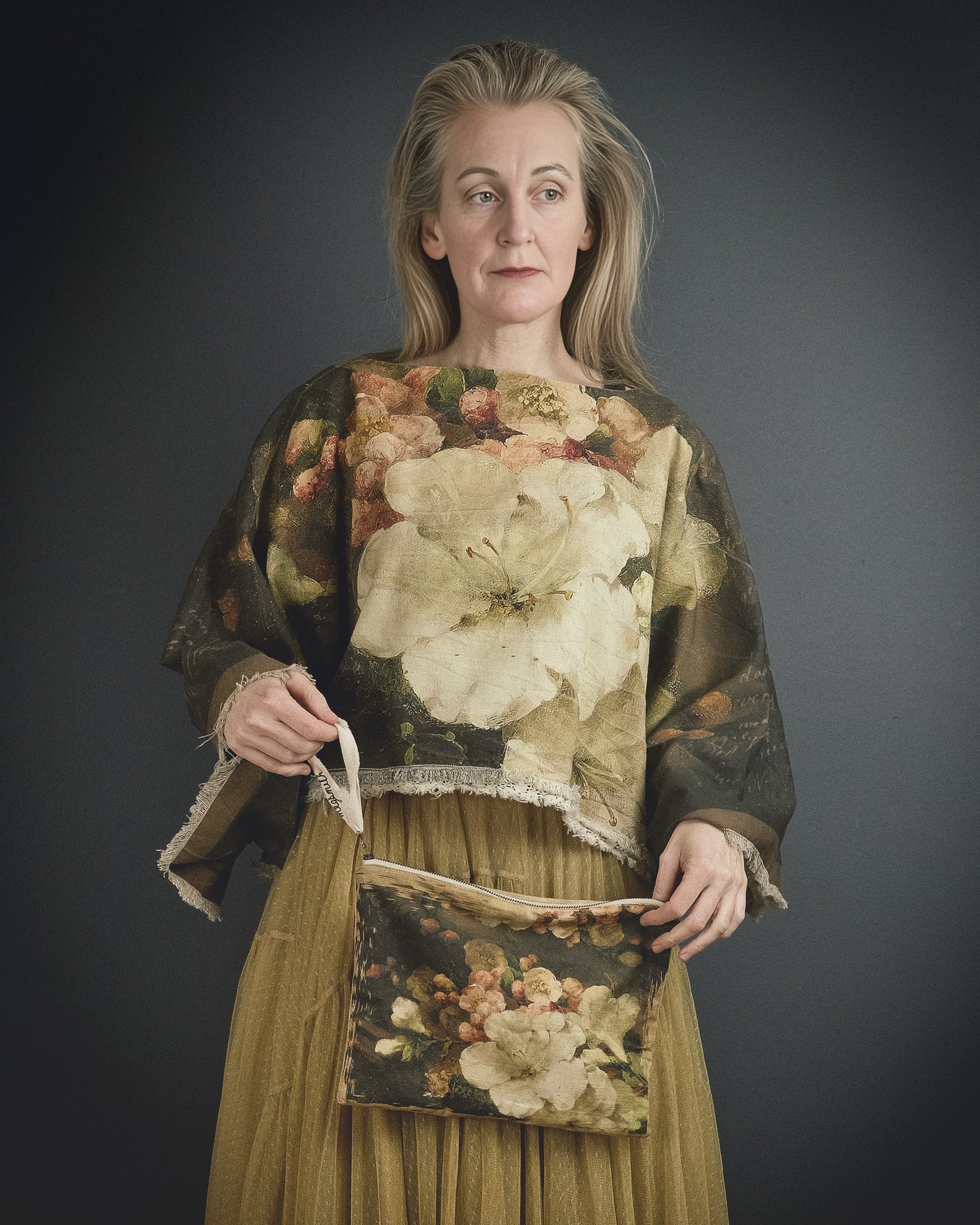 The Portrait Sitting - Low-waste Boxy Top