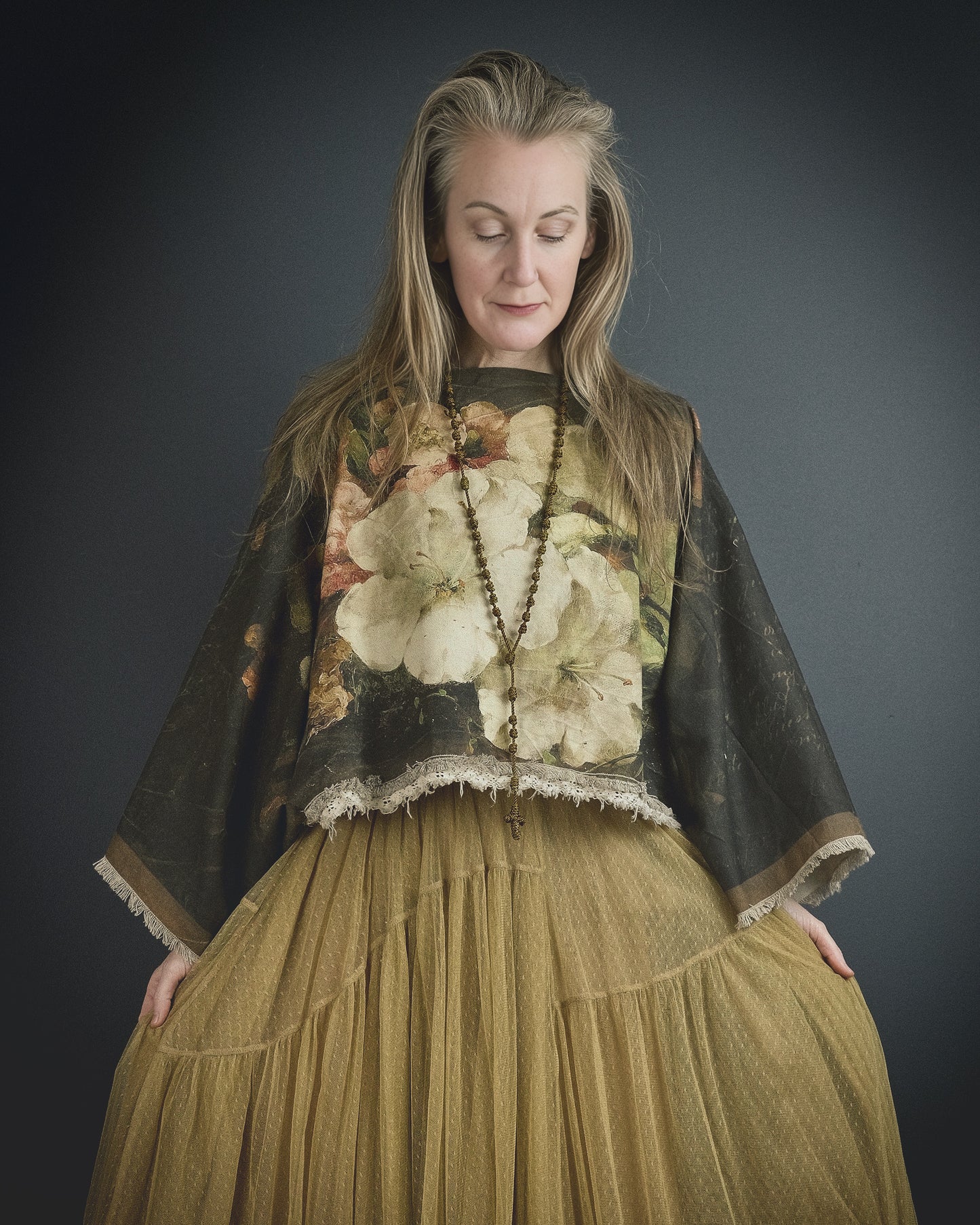 The Portrait Sitting - Low-waste Boxy Top