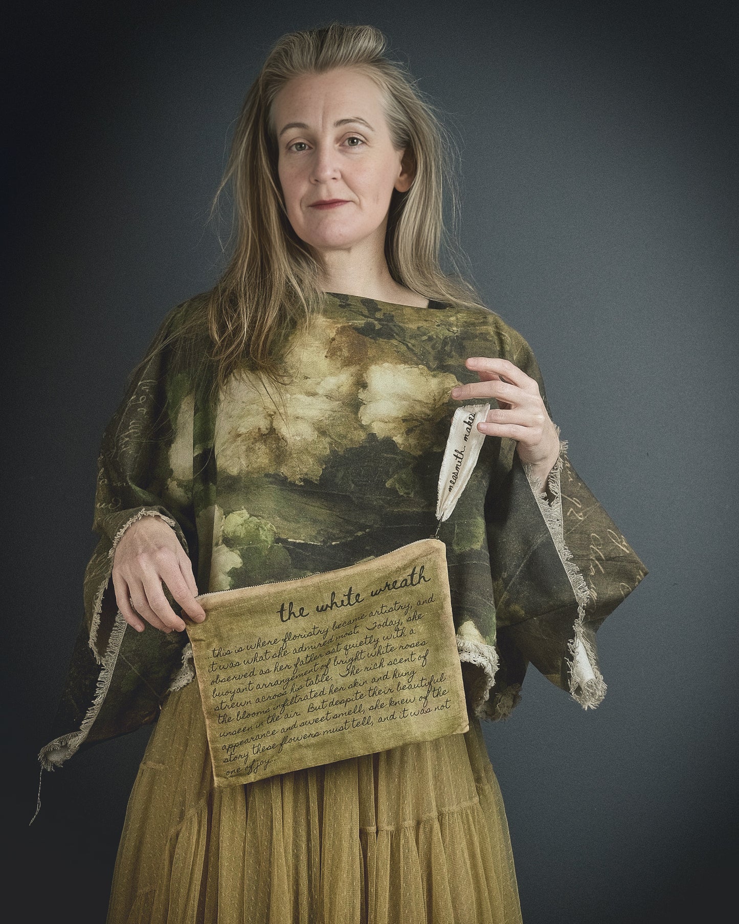 The White Wreath - Low-waste Boxy Top