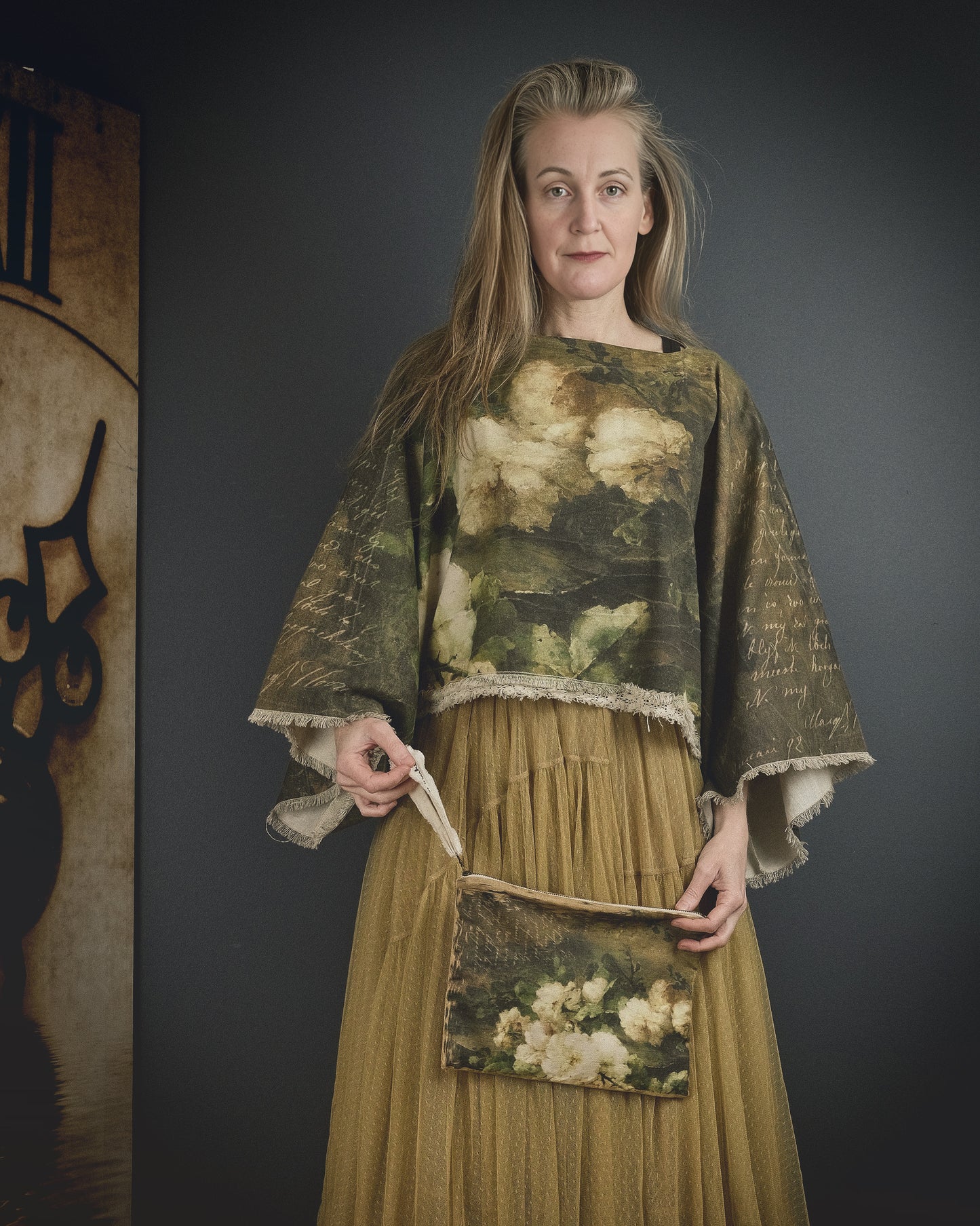 The White Wreath - Low-waste Boxy Top