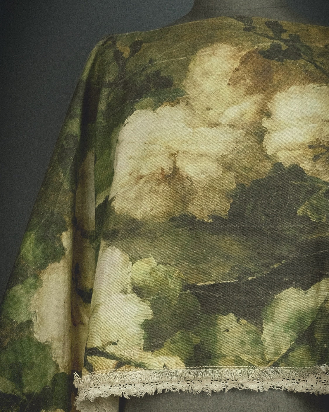 The White Wreath - Low-waste Boxy Top