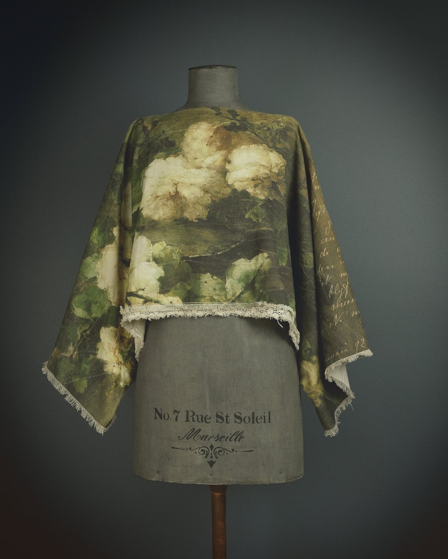 The White Wreath - Low-waste Boxy Top