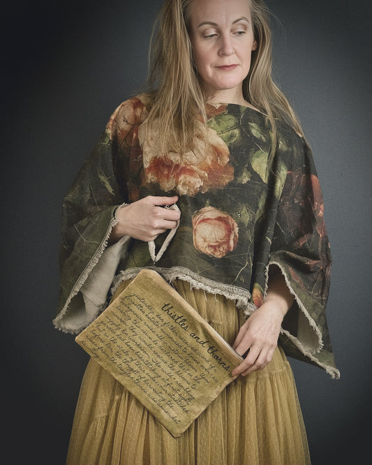 Thistles and Thorns - Fabric Clutch